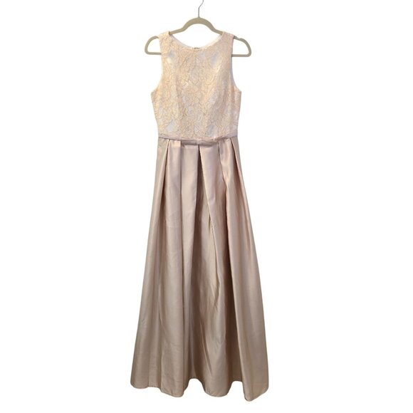 Lanting Dresses & Skirts - NWT LanTing Bridal Satin Lace Bodice Special Occasion Dress Size XS (est)